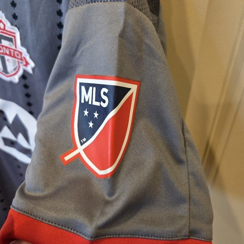 Adidas Toronto BMO Jersey Men's MLS Official Climacool Large Football Soccer - Picture 7 of 15